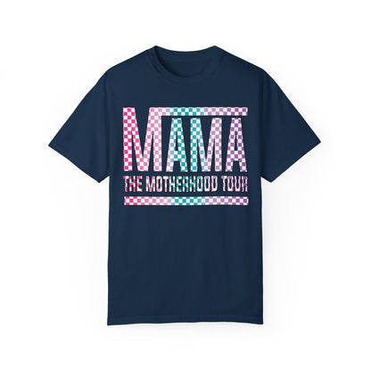 The Motherhood Tour Shirt - Mama Rock Tour Shirt True Navy