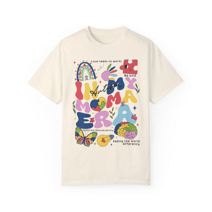 Comfort Colors Autism Mama Shirt - Autism Mama Ivory