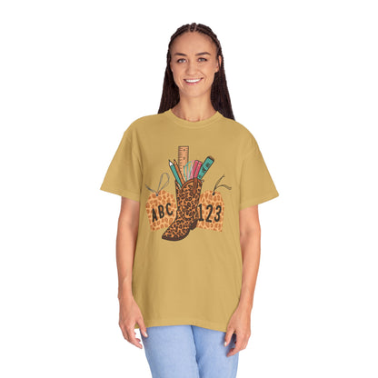 Western Teacher Shirt, Cowgirl Boho Teacher Graphic Tee shirt