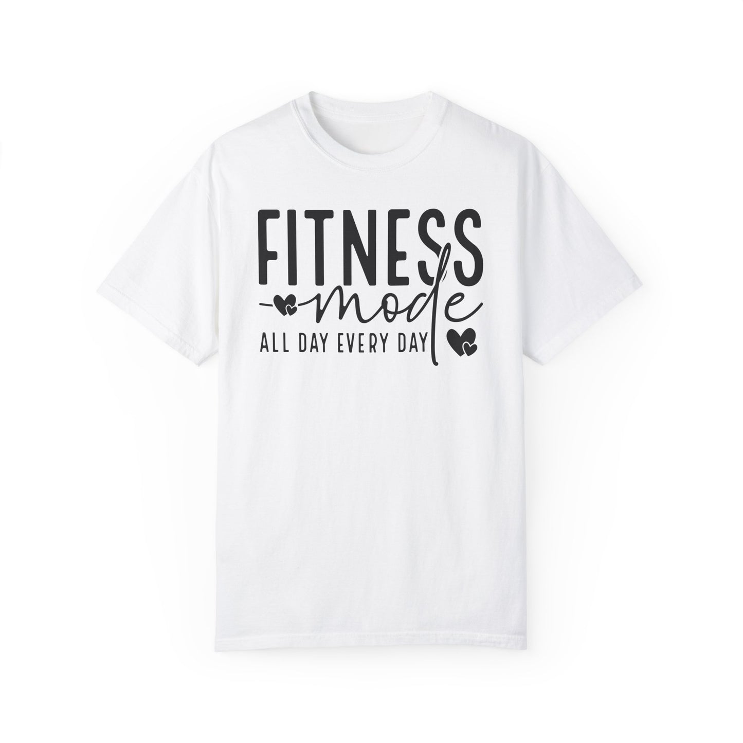 Fitness Mode Comfort Colors Gym Workout T-Shirt - Activewear Style