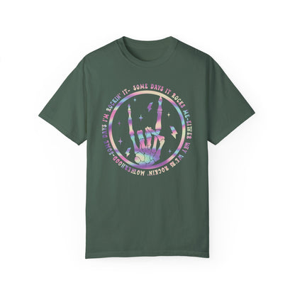 The Motherhood Tour Mama Rock Tour Shirt Blue Spruce