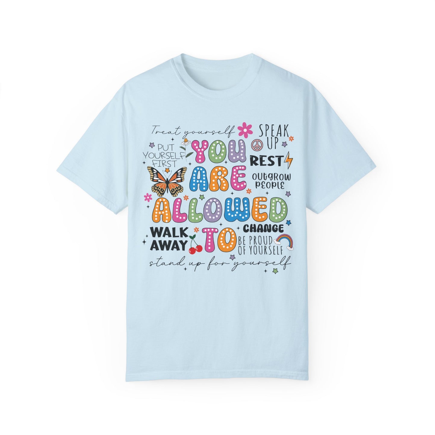 Motivational Mama Shirt | Uplifting Mom Apparel Chambray