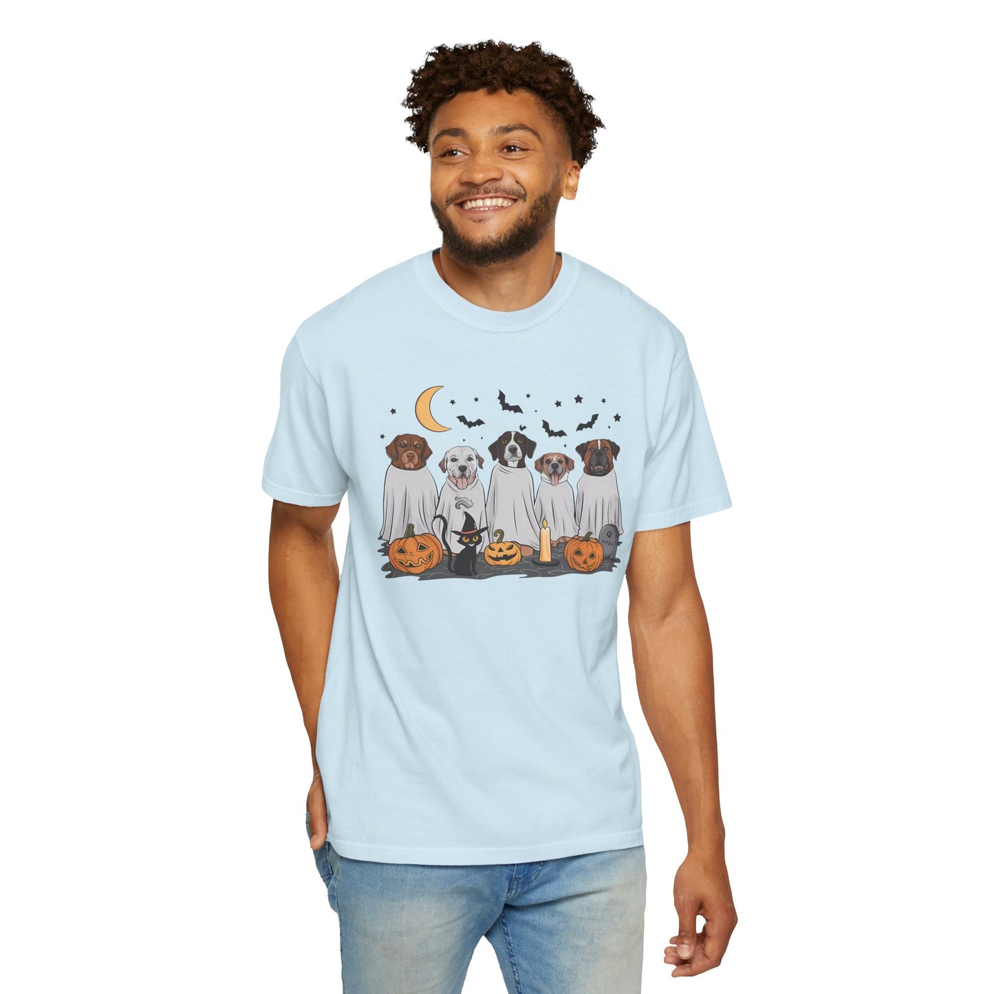 Halloween Ghost Dogs Tee