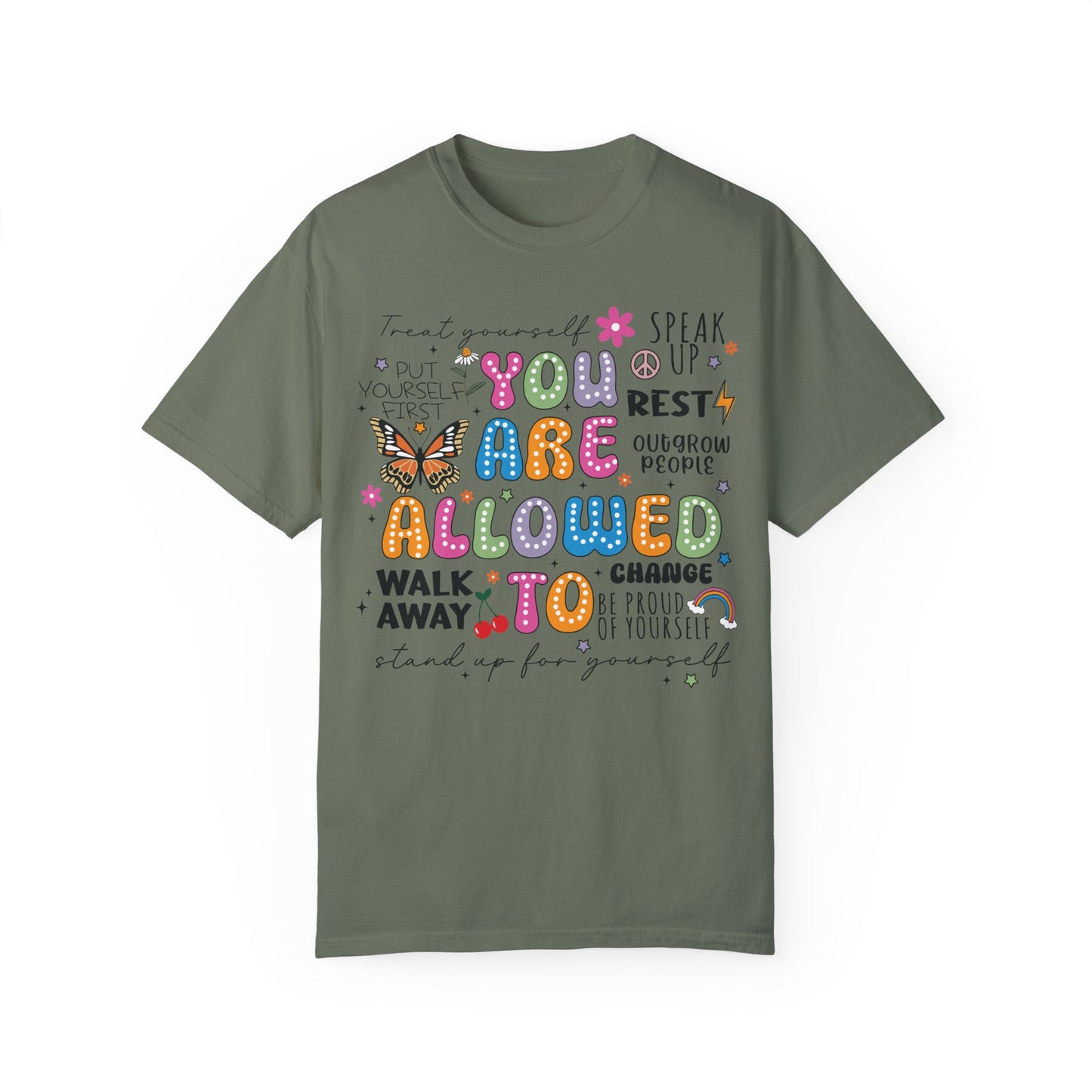 Motivational Mama Shirt | Uplifting Mom Apparel Moss