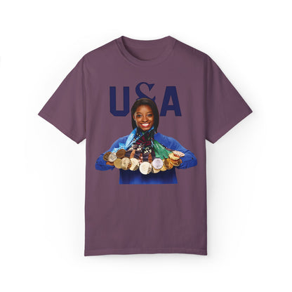 Snoop Dogg Simone Biles Olympics Paris 2024 Shirt Berry