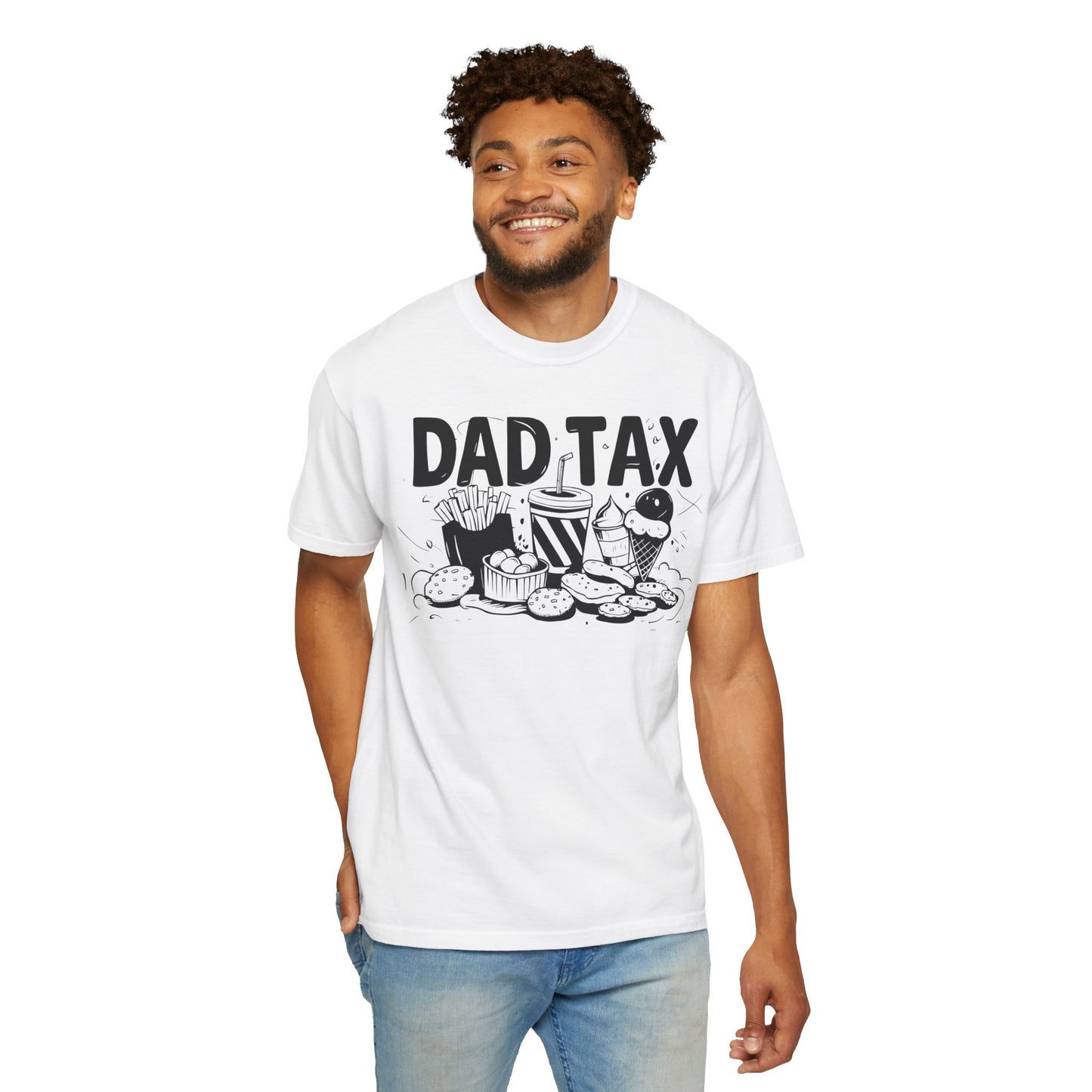 Funny Dad Tax Food Happy Fathers Day Shirt | Father's Day Gift Idea