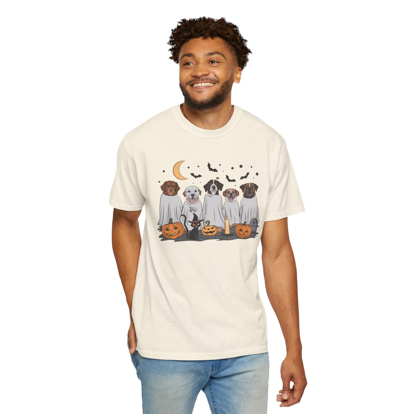 Halloween Ghost Dogs Tee