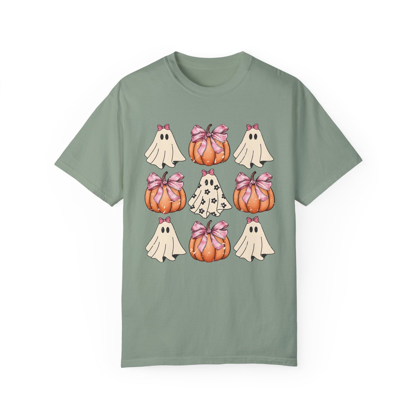 Retro Halloween Coquette Pumpkin Shirt Bay