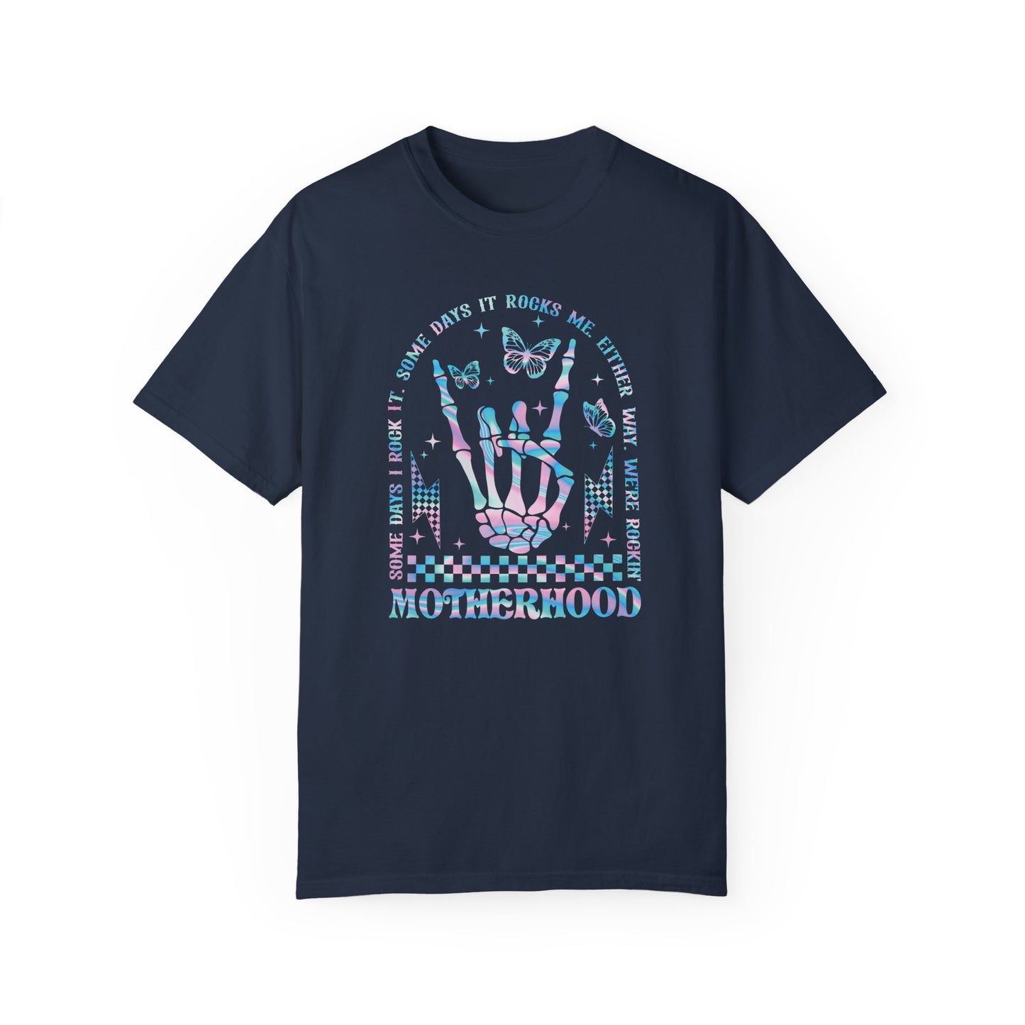 Mama Rock Tour Shirt Navy