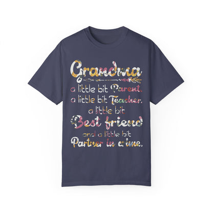 Funny Grandma Quote Shirt Denim