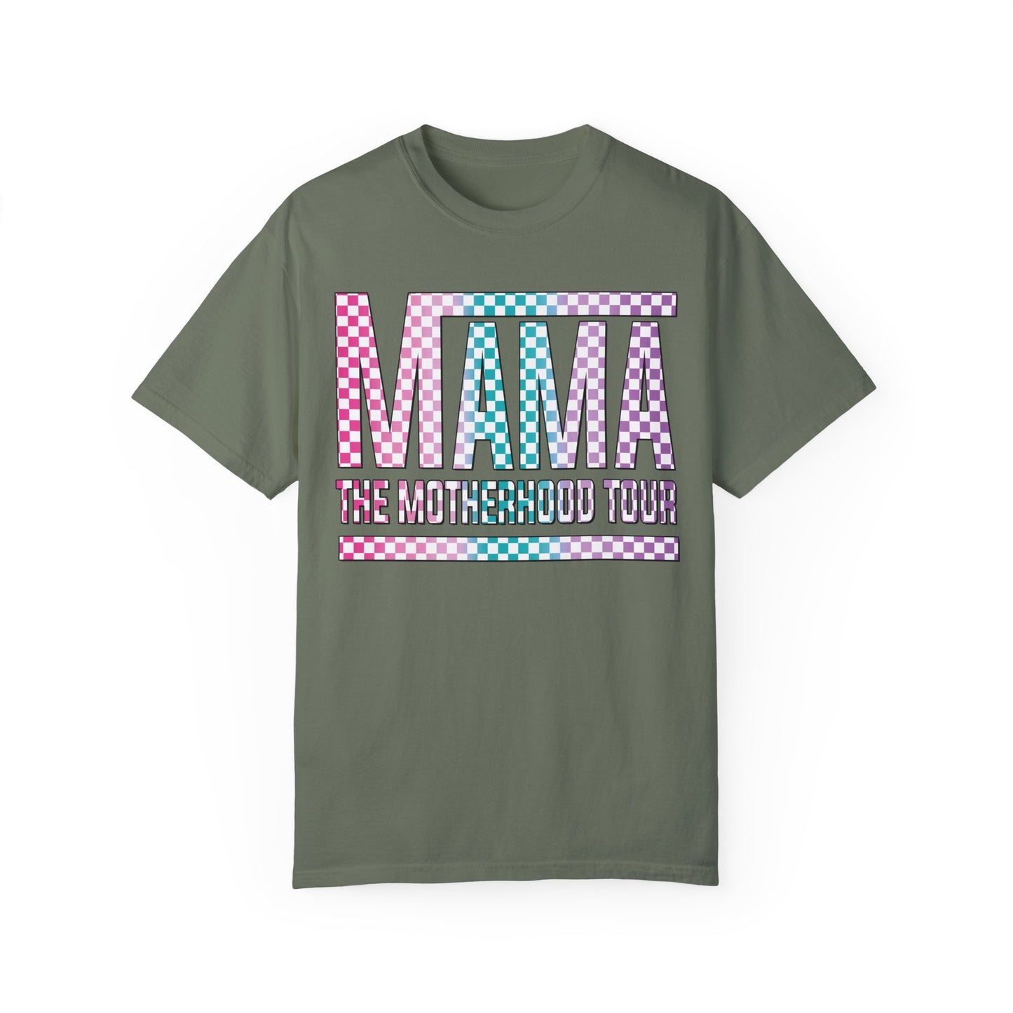 The Motherhood Tour Shirt - Mama Rock Tour Shirt Moss