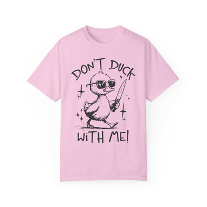 Comfort Colors Funny Duck Shirt Blossom