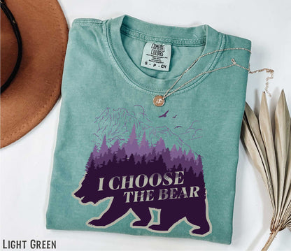 I Choose the Bear Shirt, Team Bear Shirt, Bear Vs Man