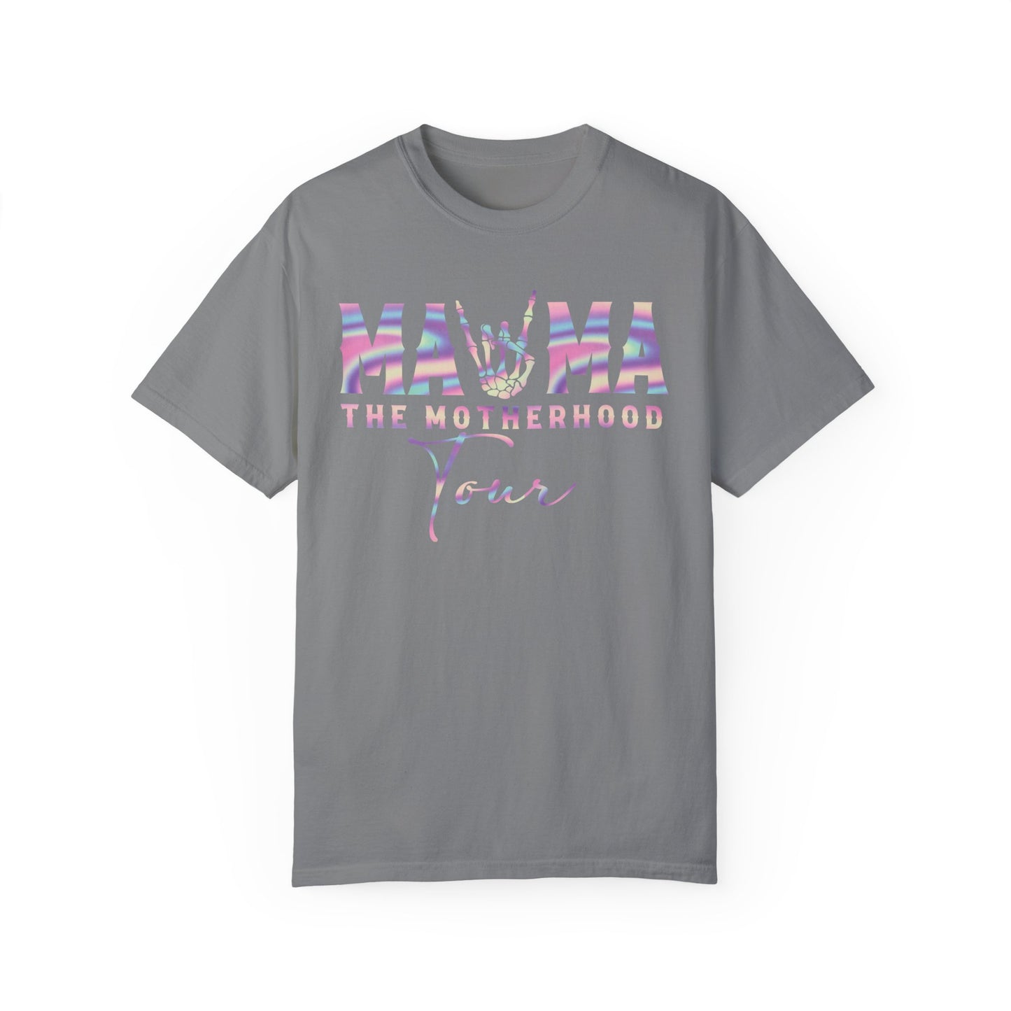 The Motherhood Tour Shirt - Mama Rock Tour Shirt Grey