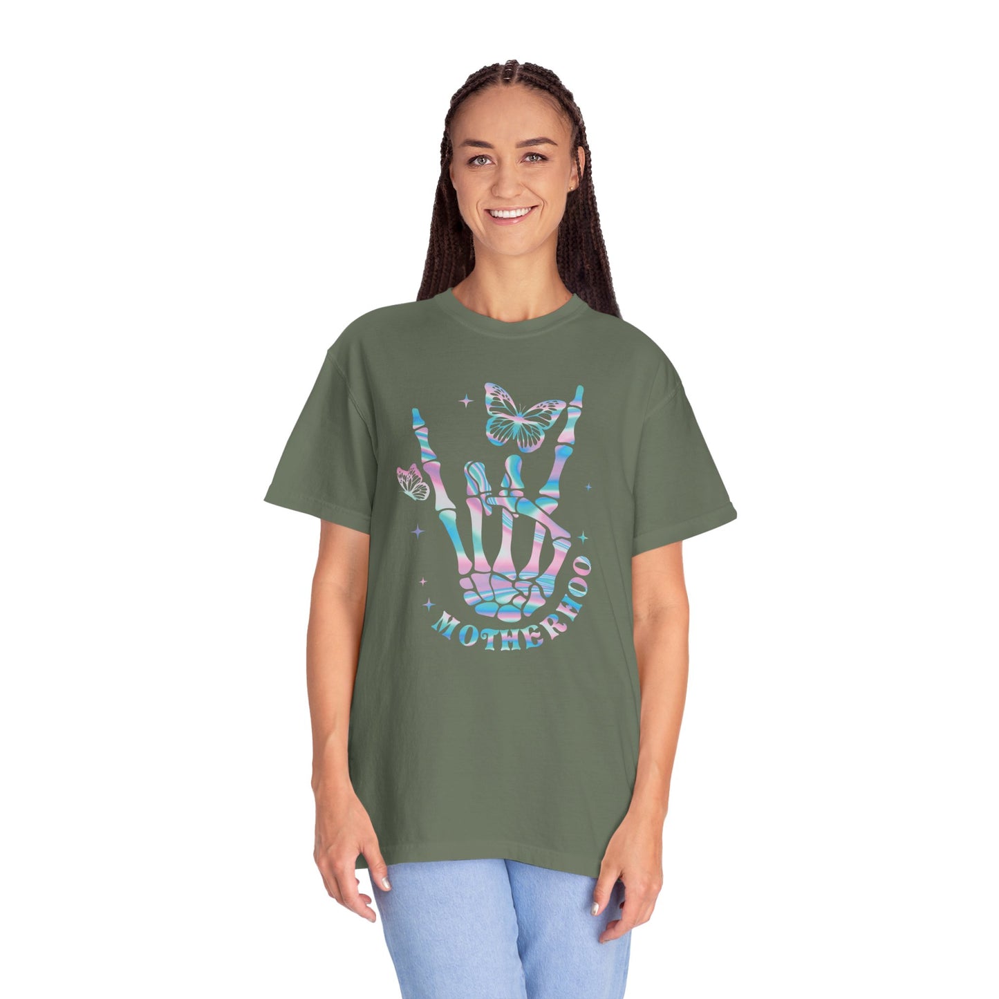 Mama Rock Tour Skeleton Hand Shirt