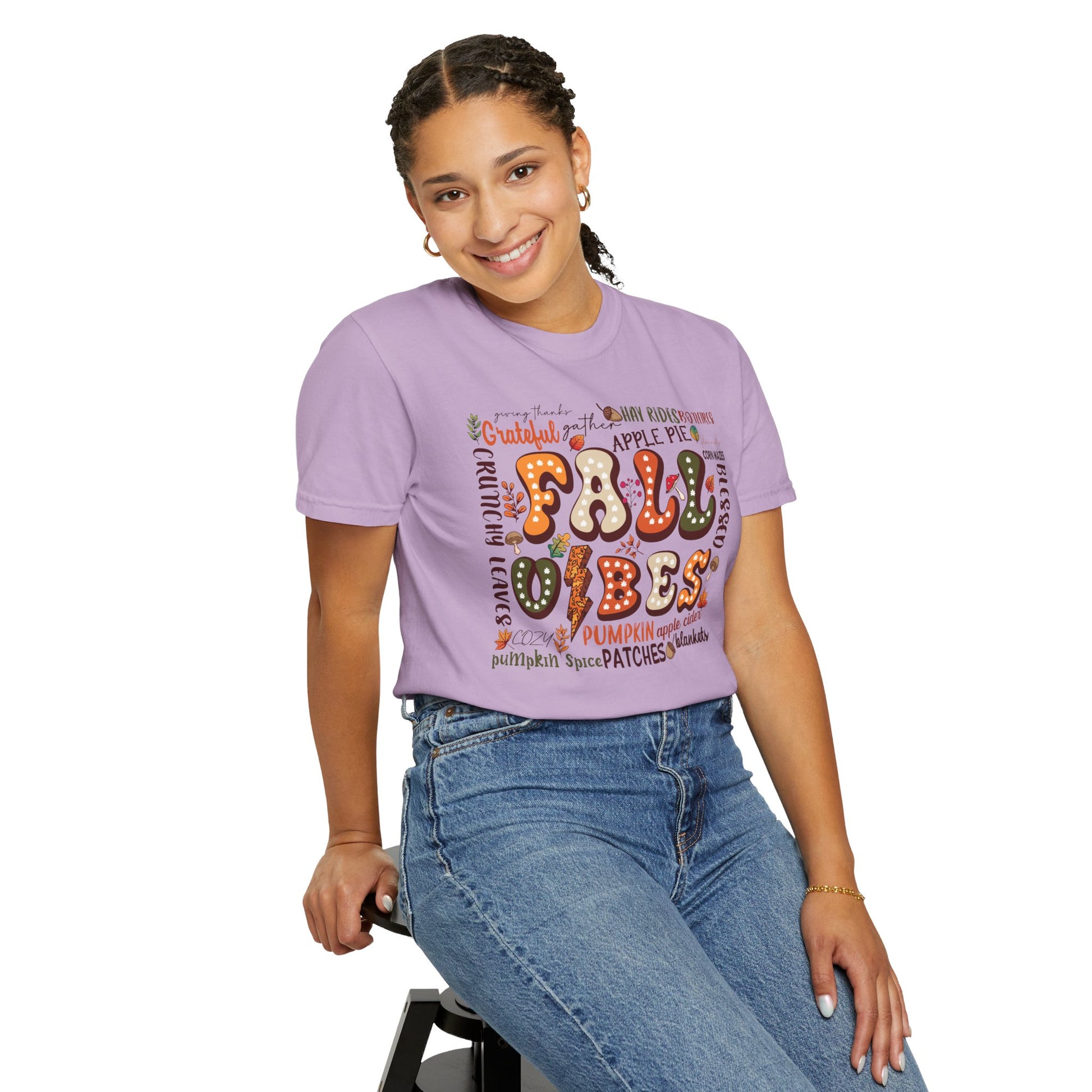 Comfort Colors Retro Fall Tshirt