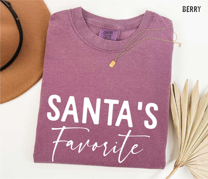 Christmas Unisex T-Shirt - Santa’s Favorite Christmas Shirt