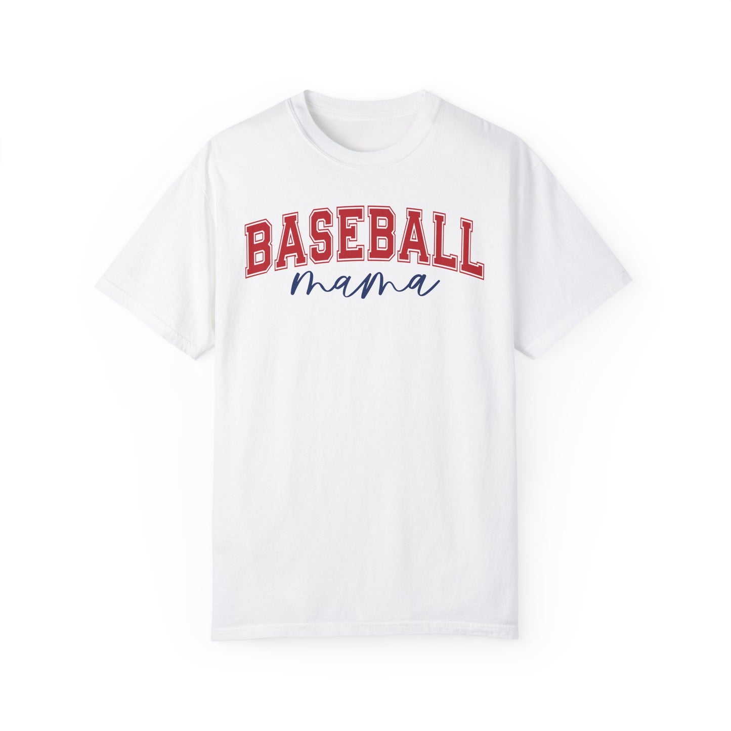 Baseball Mama Comfort Colors T-Shirt - Sports Mom Graphic Tee