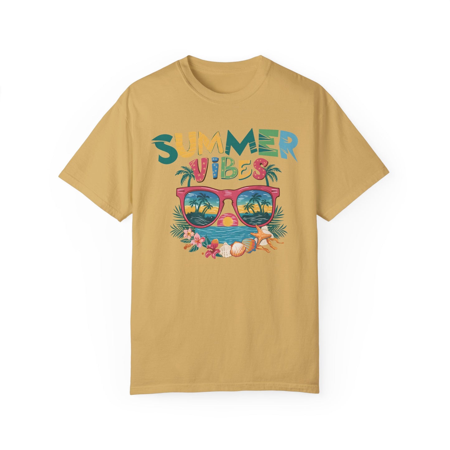 Summer Vibes Shirt Mustard