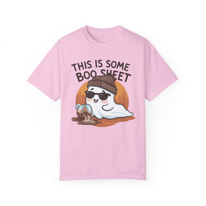 This Is Some Boo Sheet T-Shirt Funny Halloween Shirt Blossom