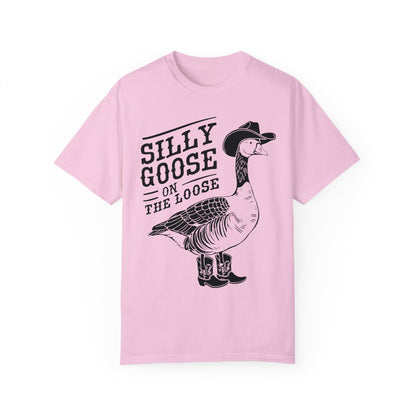 Silly Goose On The Loose Shirt, Silly Goose Farm T-Shirt Blossom