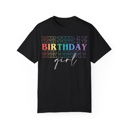 The Birthday Girl Shirt - Birthday Party Girl Shirt Black