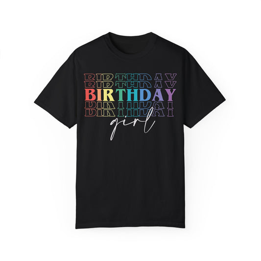 The Birthday Girl Shirt - Birthday Party Girl Shirt Black