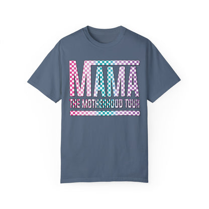 The Motherhood Tour Shirt - Mama Rock Tour Shirt Blue Jean