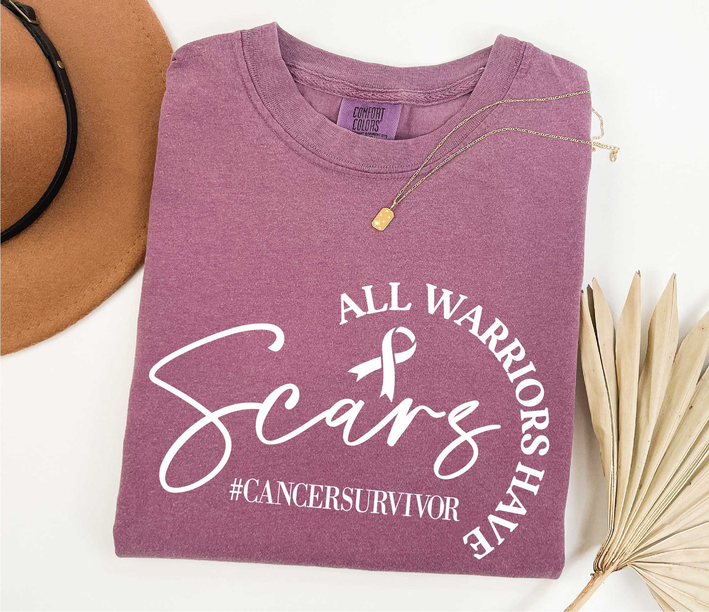 All Warriors Have Scars Shirt, Breast Cancer Survivor Shirt