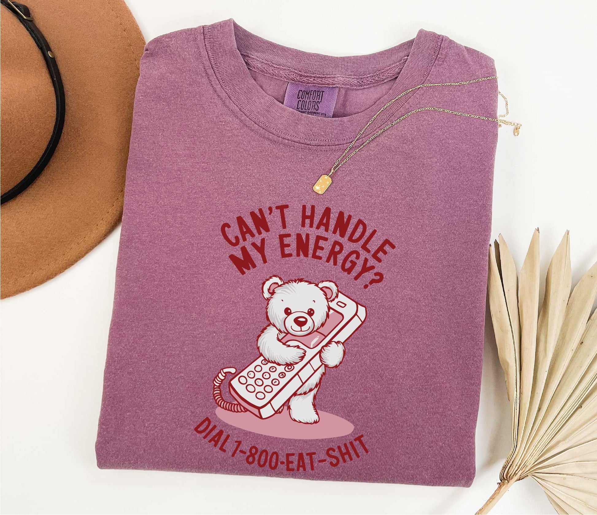 Cant Handle My Energy Retro T-Shirt, Retro Sarcastic T Shirt