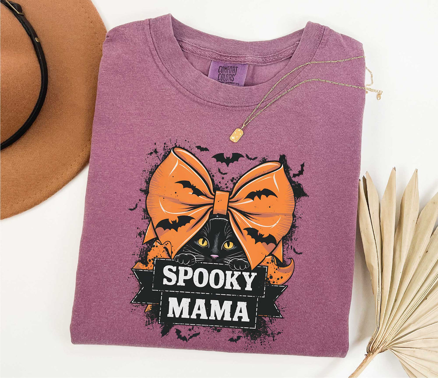 Comfort Colors Halloween Spooky Mama Shirt