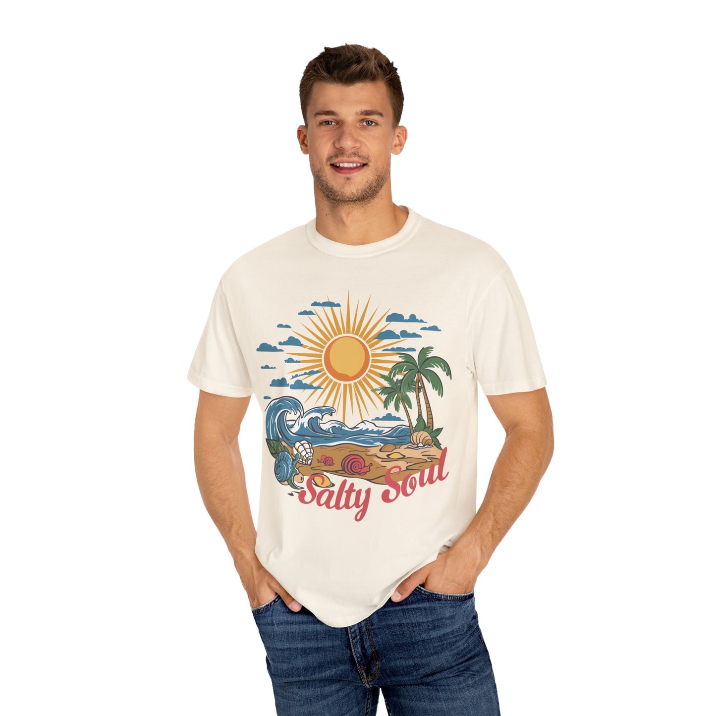 Salty Soul Beach Summer Shirt | Stylish Coastal Wear