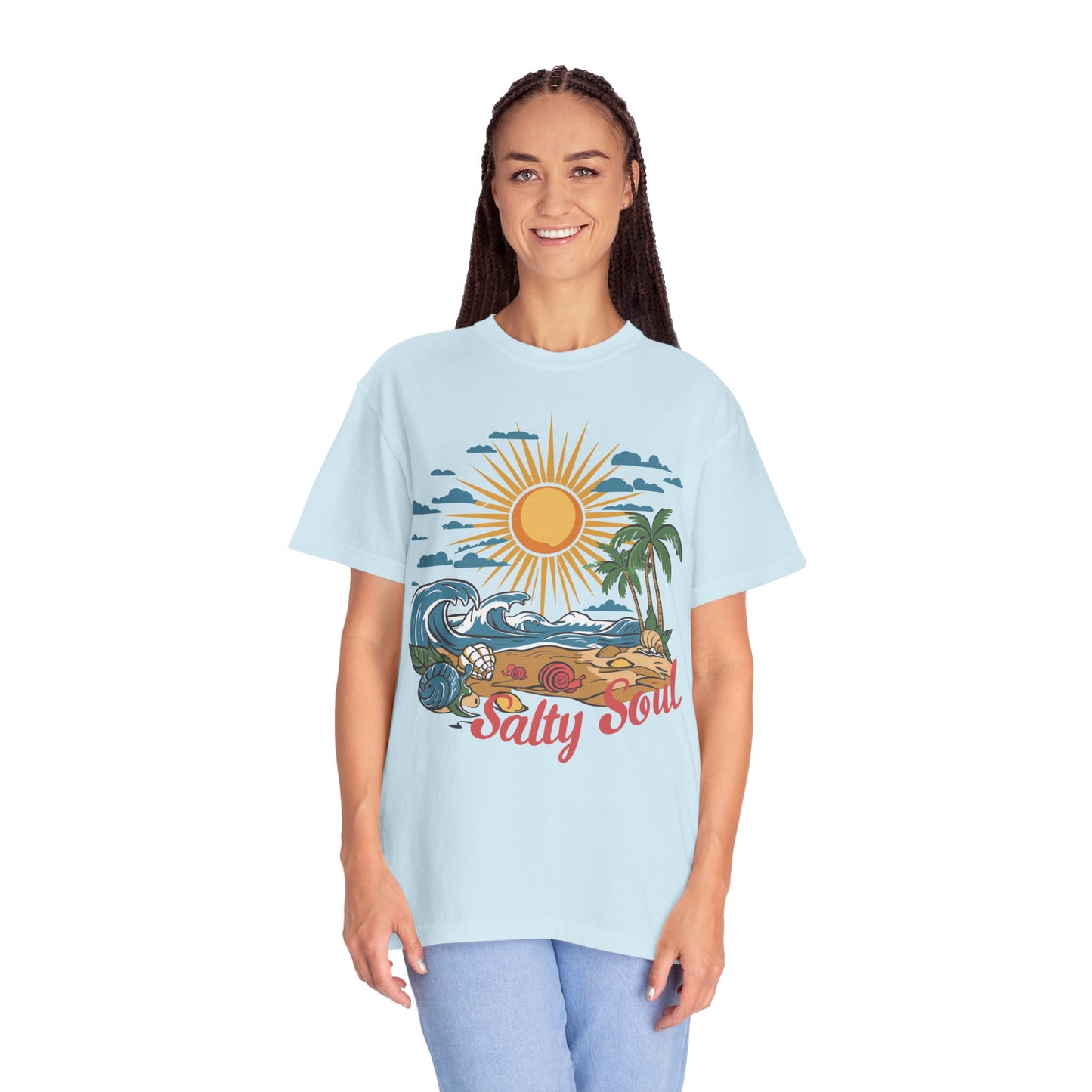 Salty Soul Beach Summer Shirt | Stylish Coastal Wear