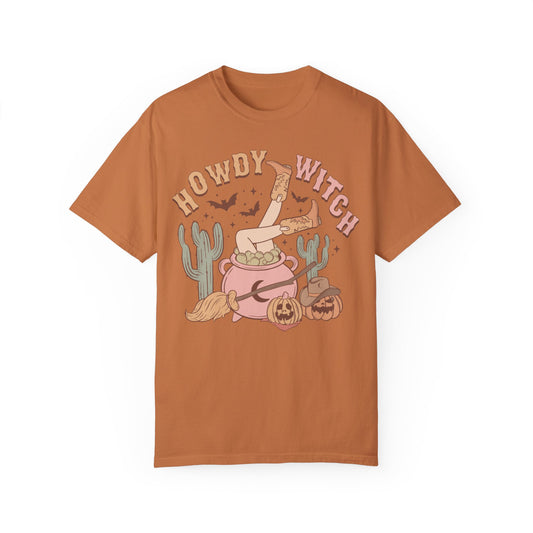 Howdy Witch Halloween Shirt | Spooky Witchy Apparel Yam