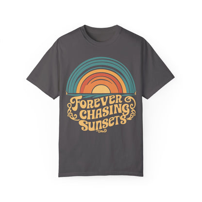 Sunset Shirt | Stylish Apparel for Beach and Summer Vibes Graphite