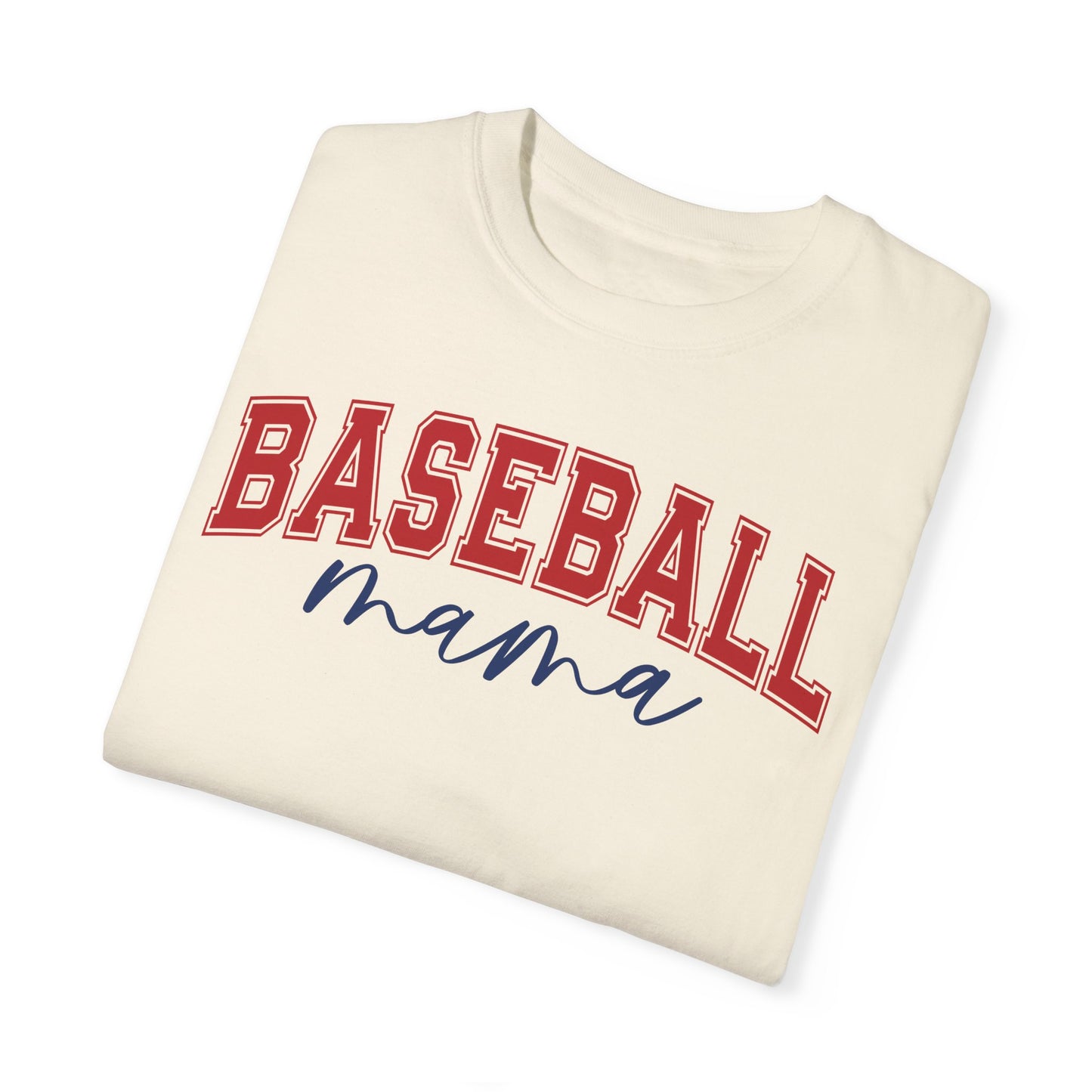 Baseball Mama Comfort Colors T-Shirt - Sports Mom Graphic Tee