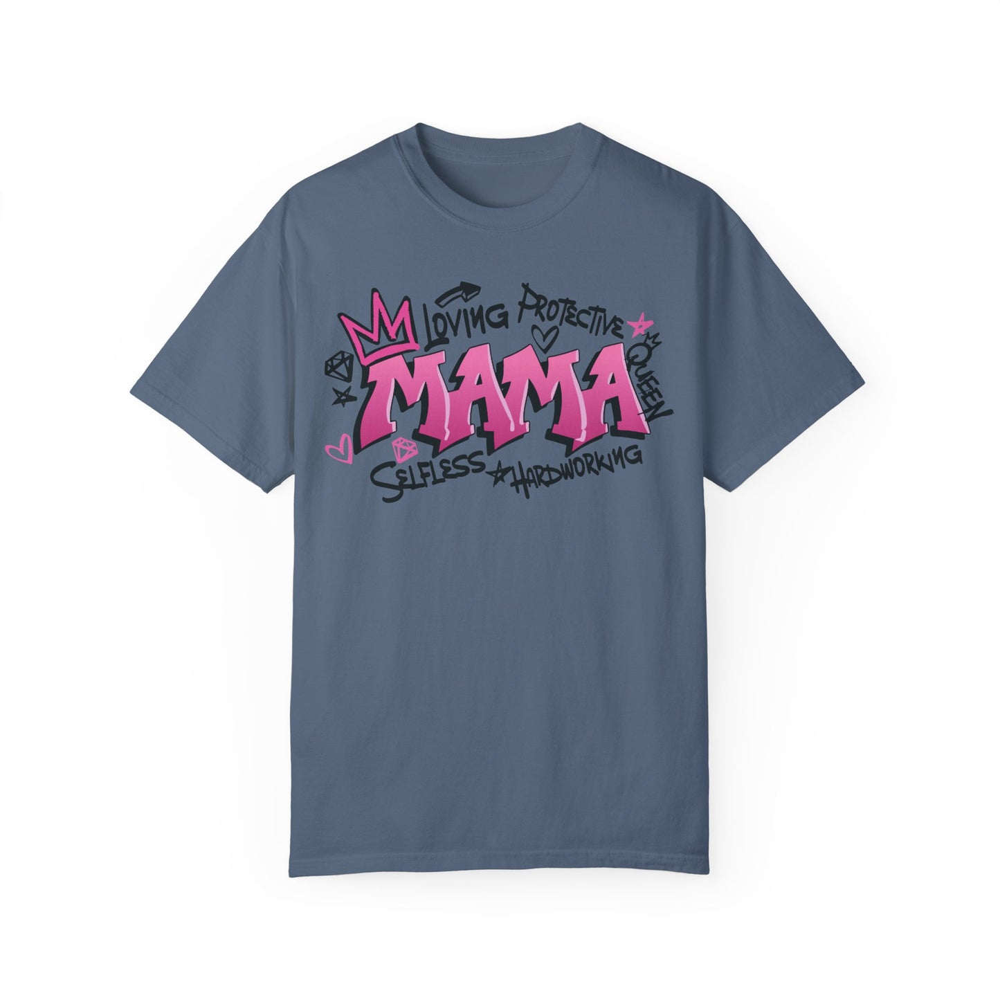 Mama Loving Protective Queen Shirt Blue Jean