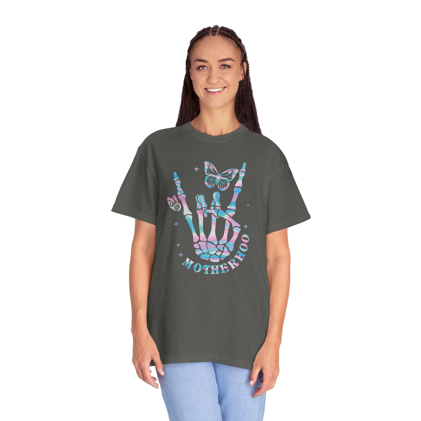 Mama Rock Tour Skeleton Hand Shirt