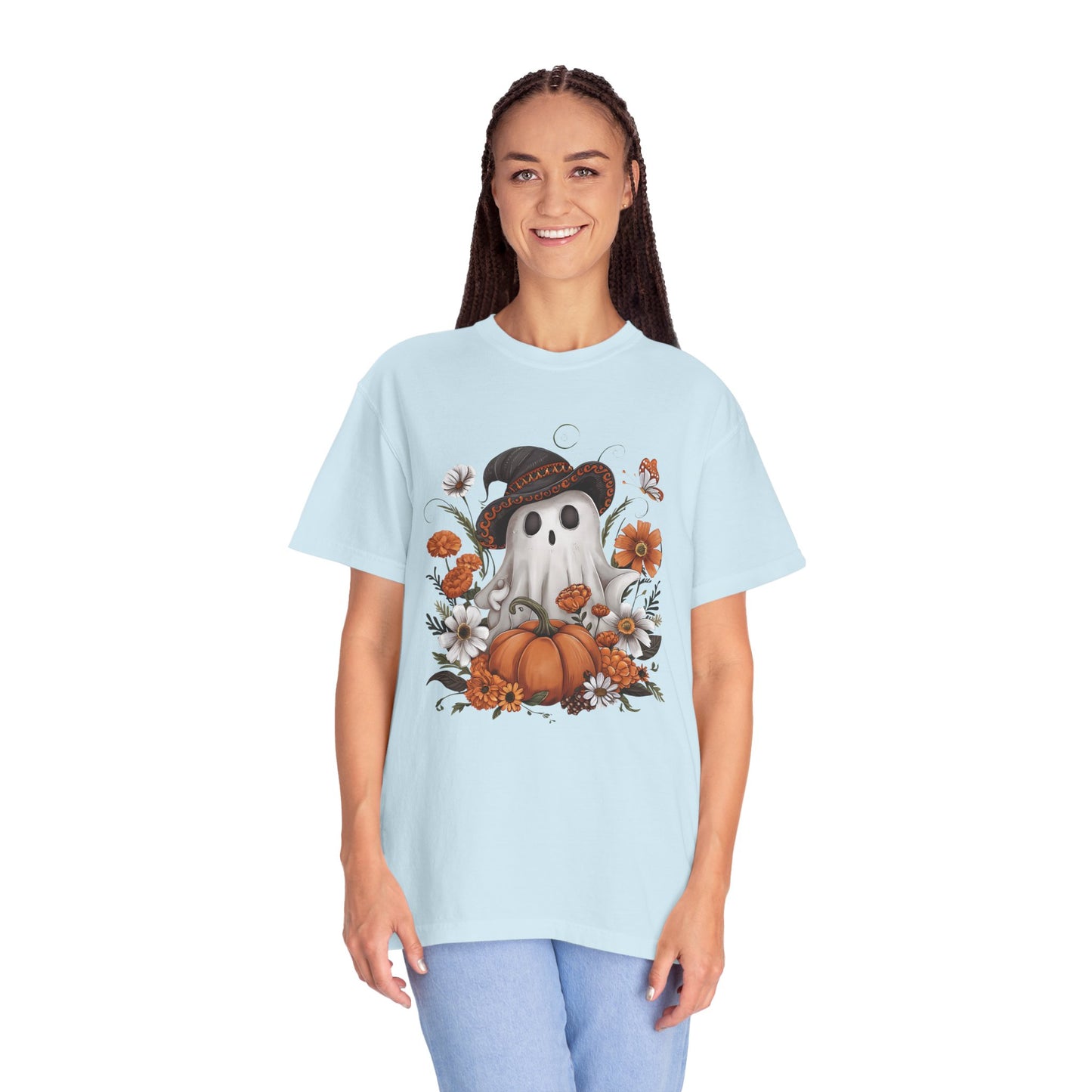 Halloween Ghost Comfort Colors Shirt