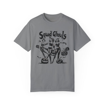 Halloween Squad Ghouls Shirt - Comfort Colors Shirt Grey