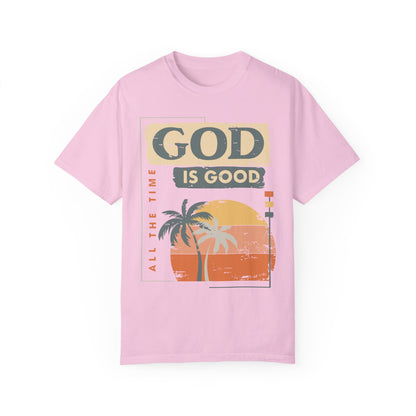 God is Good All The Time Shirt - God Lover Shirt Blossom