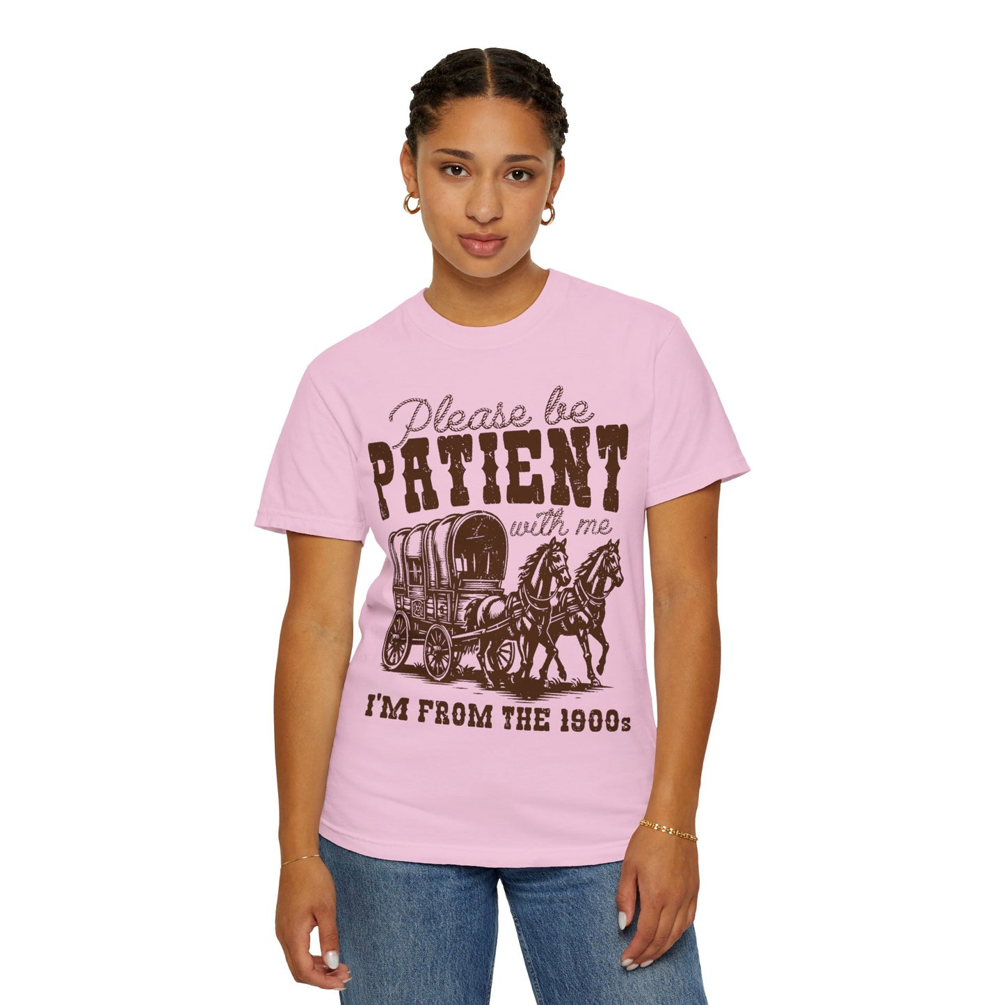 Please Be Patient With Me I'm From The 1900s Shirt, Funny Graphic Retro Shirt