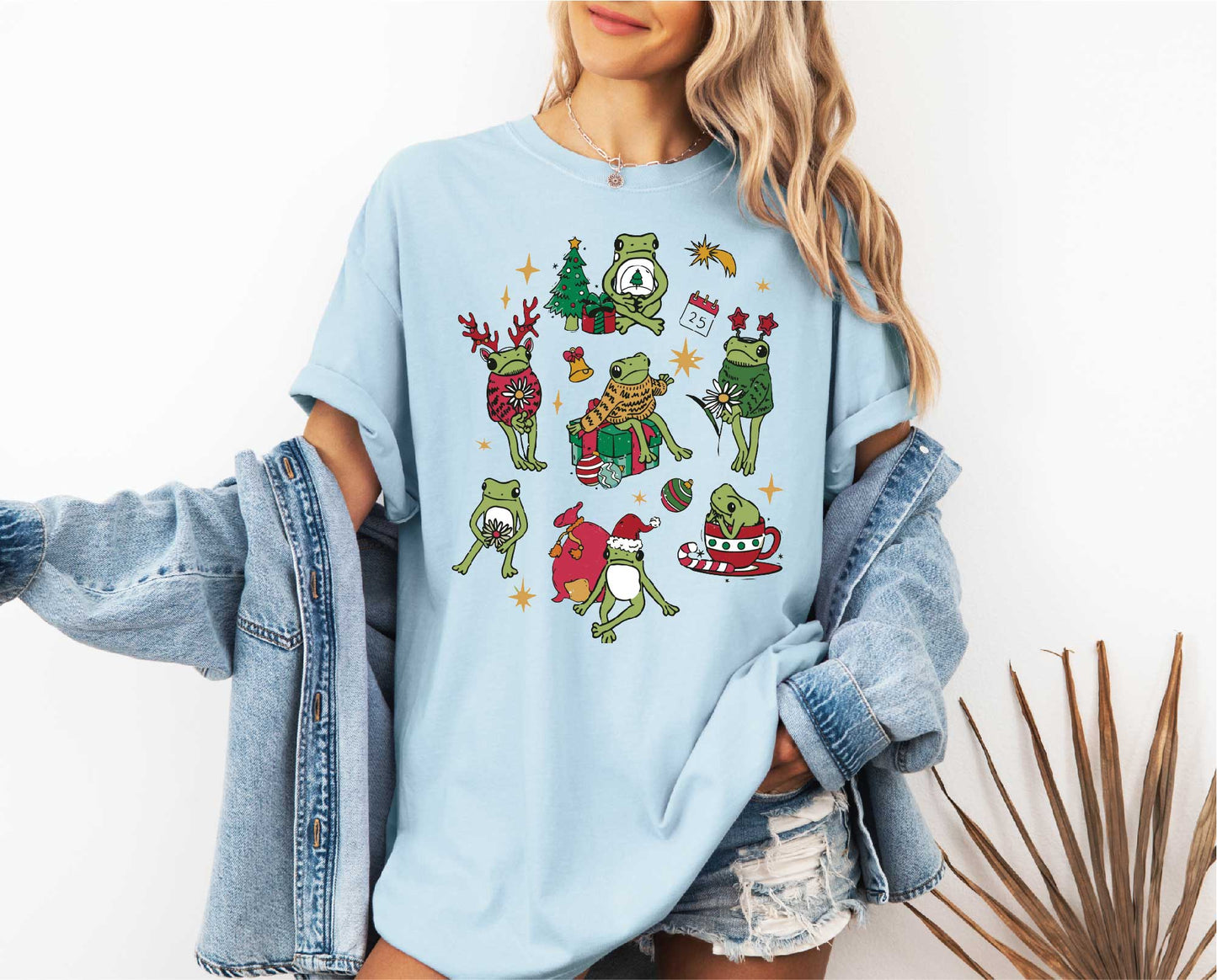 Christmas Frogs T-Shirt