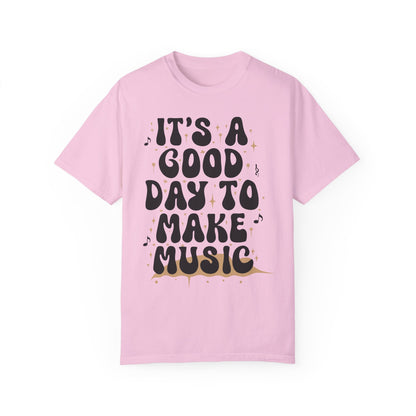 Music Teacher Shirt - It's A Good Day To Make Music Shirt Blossom