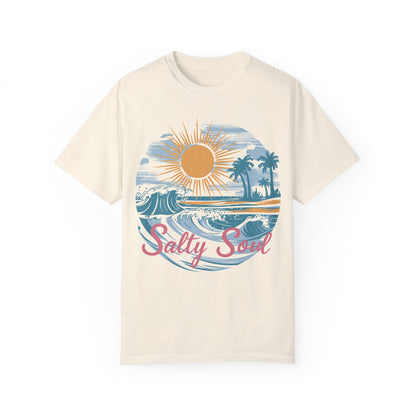 Discover Salty Soul Beach Summer Shirts for Coastal Vibes Ivory