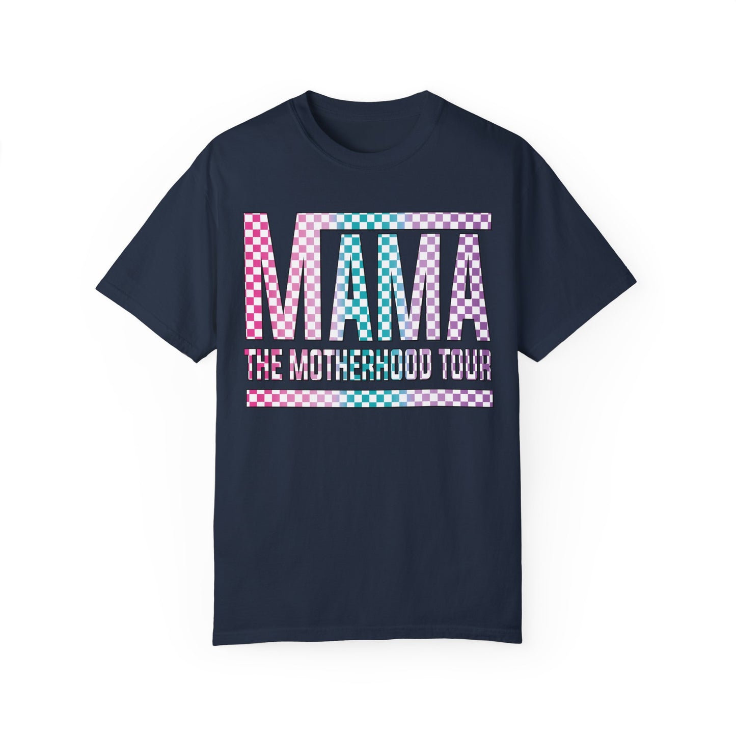 The Motherhood Tour Shirt - Mama Rock Tour Shirt Navy