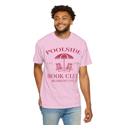 Poolside Book Club Est 2024 Member Only Tee - Bookish Summer Shirt