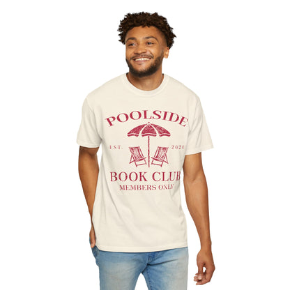 Poolside Book Club Est 2024 Member Only Tee - Bookish Summer Shirt