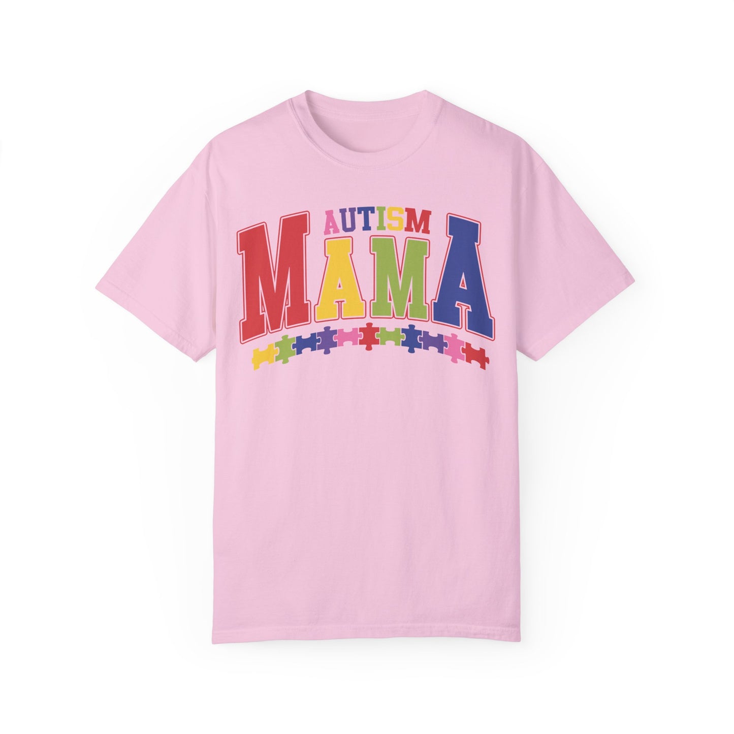 Comfort Colors Autism Mama Shirt Blossom