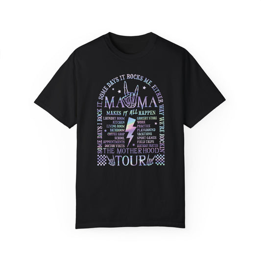 Mama Rock Tour Shirt - The Motherhood Tour Shirt Black